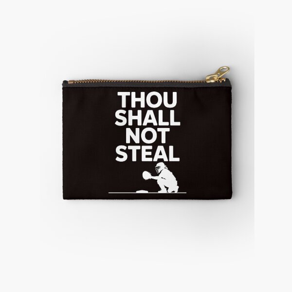Item preview, Thou Shall Not Steal Softball Catcher – Funny Softball Tee Catcher Humor designed and sold by Redgiant87x.