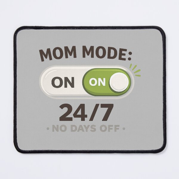 Item preview, Mom Mode 24/7 No Days Off Funny Mother’s Day Gift Tech Minimal Mom Shirt designed and sold by warlistop.