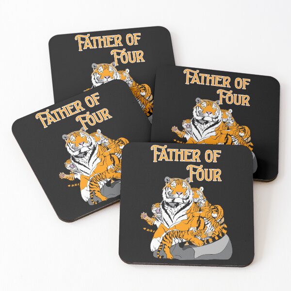 Item preview, Father of Four | Father's Day Gift designed and sold by Marian Murdoch.