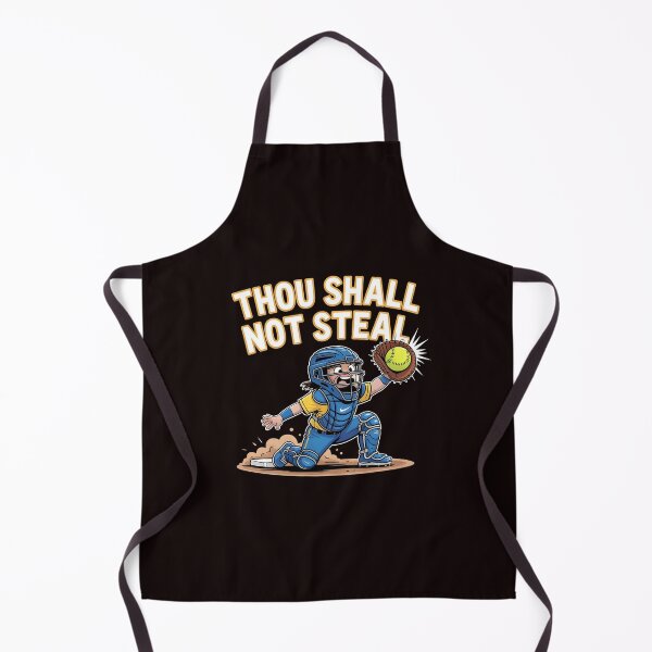 Item preview, Thou Shall Not Steal Softball Catcher – Softball Humor Funny Catcher Quote designed and sold by Redgiant87x.