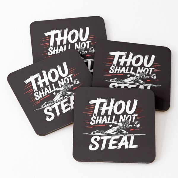 Item preview, Thou Shall Not Steal Softball Catcher – Softball Team Wear Funny designed and sold by Redgiant87x.