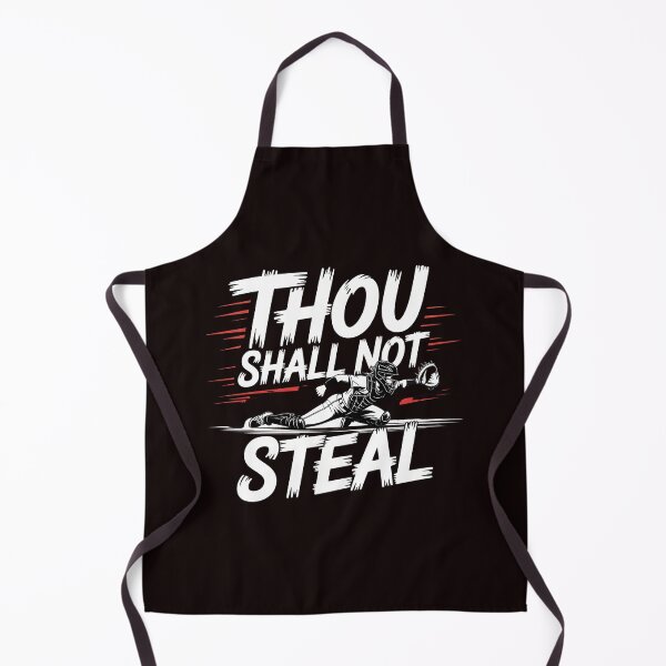 Item preview, Thou Shall Not Steal Softball Catcher – Softball Team Wear Funny designed and sold by Redgiant87x.