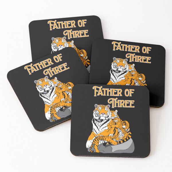 Item preview, Father of Three | Father's Day Gift designed and sold by Marian Murdoch.