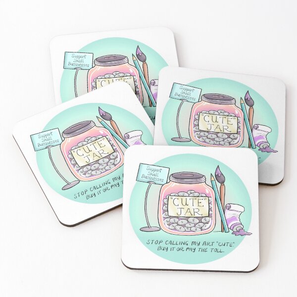 Item preview, Cute Jar Small Business Art designed and sold by Megan Makes Art VT.