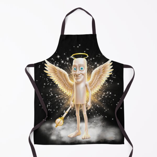 Item preview, Funny 3D Angel Character With Golden Wings Halo And Magic Scepter designed and sold by PhocoNibict.
