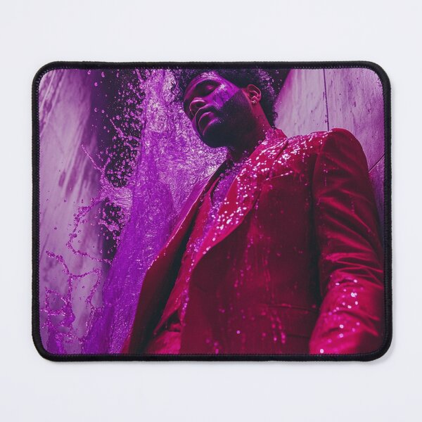 Item preview, The Weeknd Purple Splash Pop Art designed and sold by WockWave.