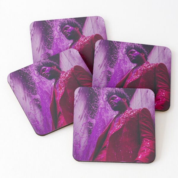 Item preview, The Weeknd Purple Splash Pop Art designed and sold by WockWave.