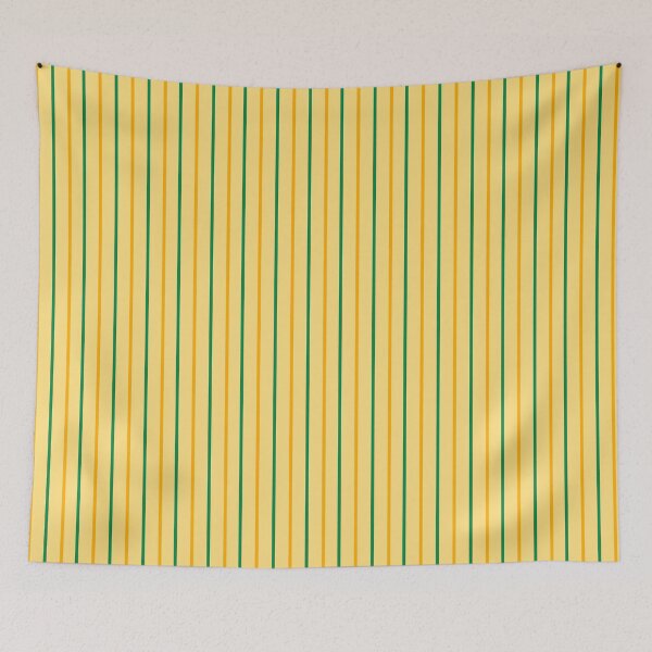 Item preview, Yellow and Green Stripes Pinstripes designed and sold by OneThreeSix.