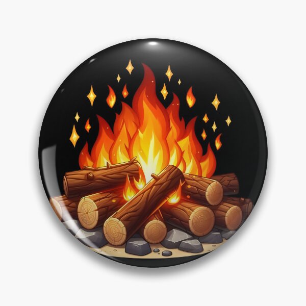 Item preview, Burning Camp Fire designed and sold by SGCreations-78.