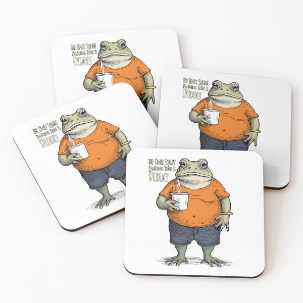 Item preview, The Only Squat I'm Doing Today Is Diddly Funny Lazy Frog designed and sold by SaltCreatives.