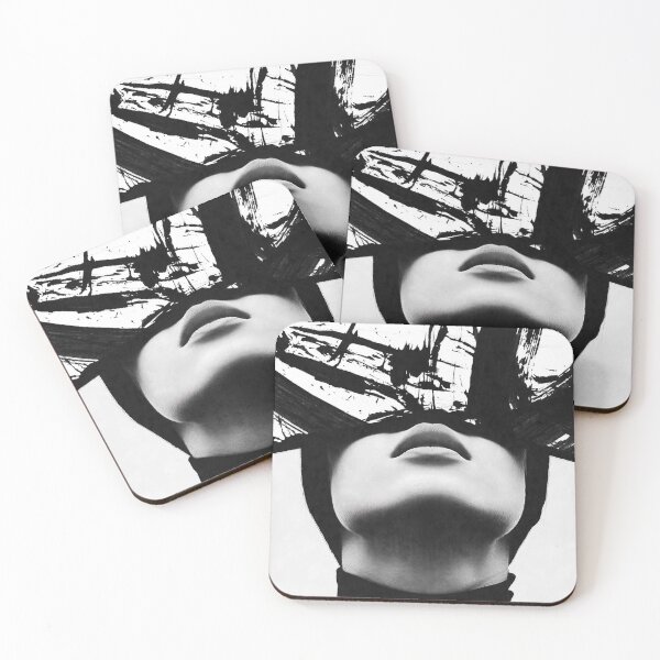 Item preview, Monochrome Mindscape - Surreal Portrait designed and sold by Underdott.