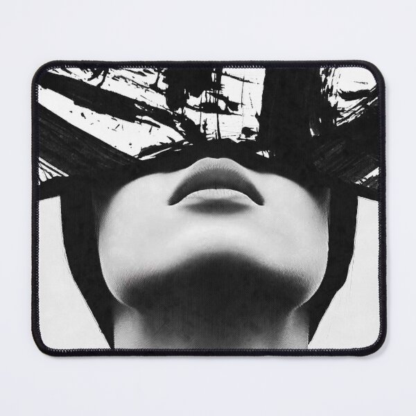 Item preview, Monochrome Mindscape - Surreal Portrait designed and sold by Underdott.