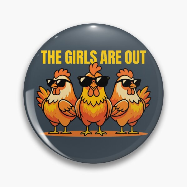 Item preview, Funny Cool Hens The Girls Are Out Girls Night Design designed and sold by SplashTastic.