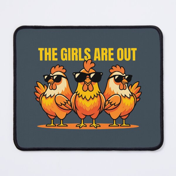 Item preview, Funny Cool Hens The Girls Are Out Girls Night Design designed and sold by SplashTastic.