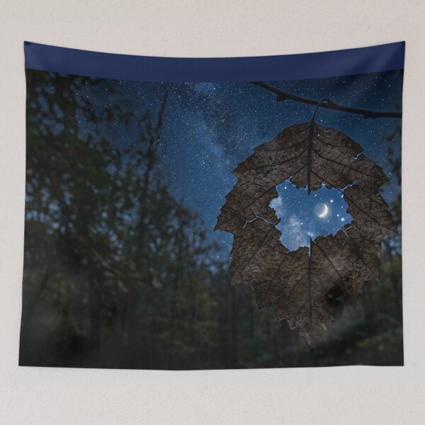 Item preview, A perforated sheet of paper revealing a starry sky designed and sold by Malisa345.
