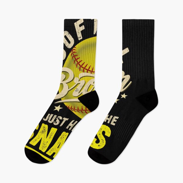 Item preview, Funny Softball Brother I'm Just Here For The Snacks Sports Fan designed and sold by PhocoNibict.
