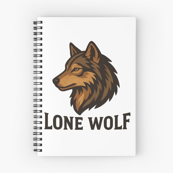 Item preview, Lone Wolf – Vintage Art designed and sold by GentleinNature.