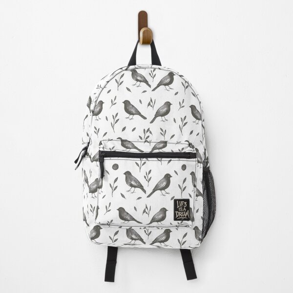 Item preview, Wild Birds and Botanical Elements in Ink designed and sold by LIF3 IS A DREAM.