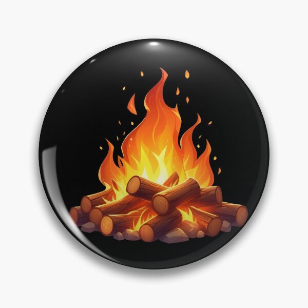 Item preview, Burning Camp Fire designed and sold by SGCreations-78.