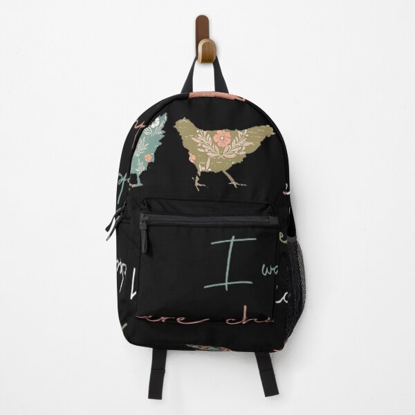 Item preview, Here Chicky Chickies Floral Pattern Chicken Silhouette Farm Life Aesthetic Art designed and sold by PhocoNibict.