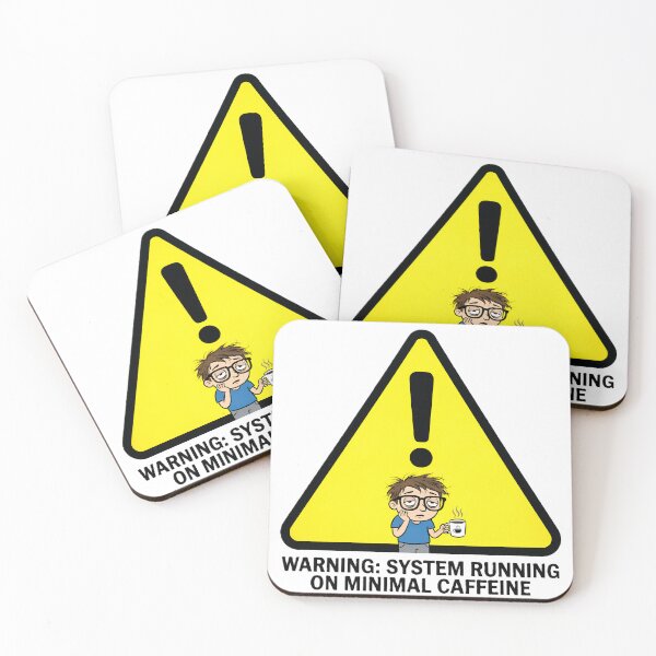 Item preview, System Running On Caffeine Coffee Addict Funny designed and sold by eikulabs.