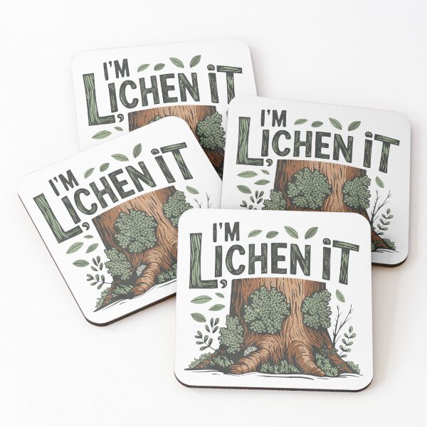 Item preview, I'm Lichen It Funny Mushroom And Nature Pun Forest Core Design designed and sold by PhocoNibict.
