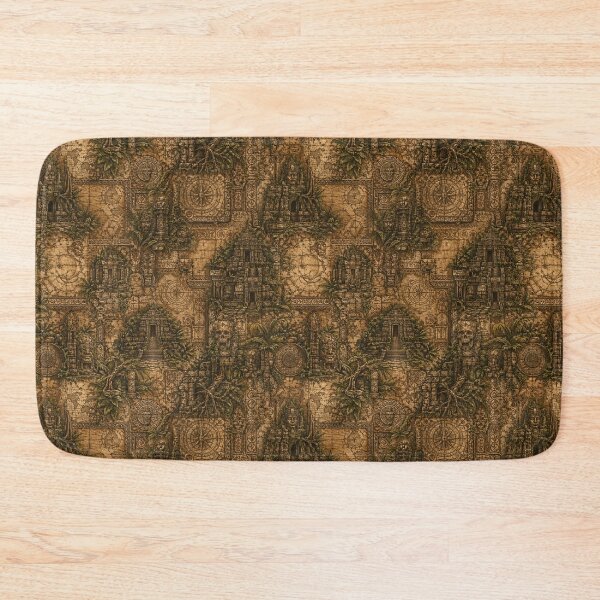 Item preview, Ancient murals in the jungle designed and sold by Imprearte.