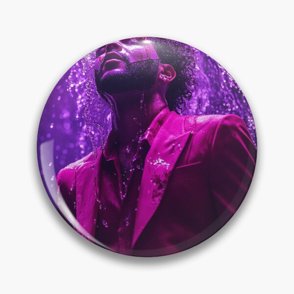 Item preview, The Weeknd Purple Chemical Splash Art designed and sold by WockWave.