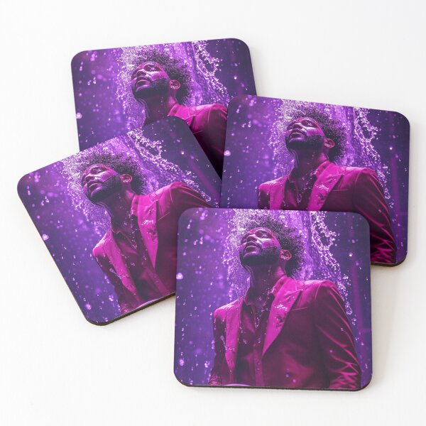 Item preview, The Weeknd Purple Chemical Splash Art designed and sold by WockWave.