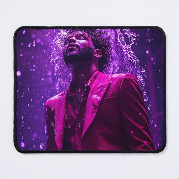 Item preview, The Weeknd Purple Chemical Splash Art designed and sold by WockWave.