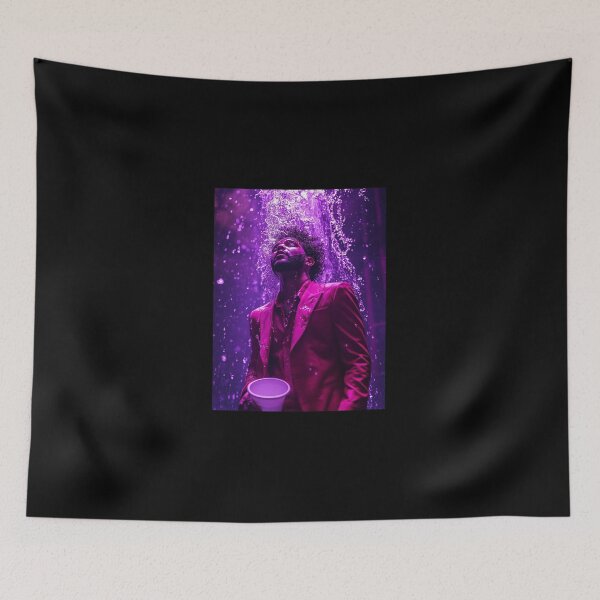 Item preview, The Weeknd Purple Chemical Splash Art designed and sold by WockWave.