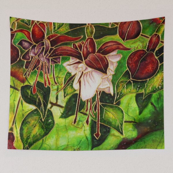 Item preview, Fuchsias 1 designed and sold by Ginette Ash.
