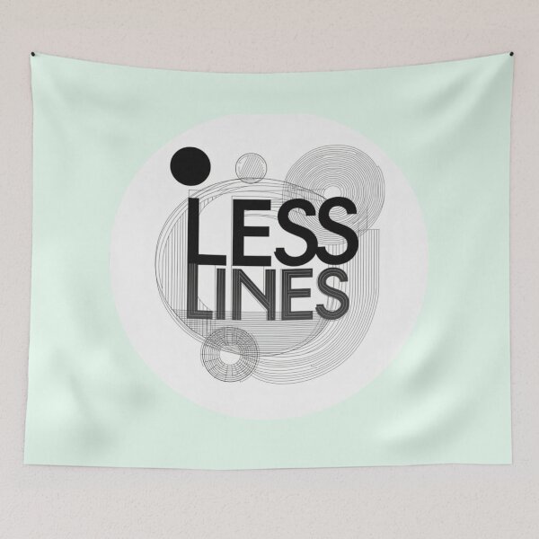 Item preview, Less Lines, More Impact designed and sold by PriyaMagic.
