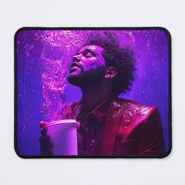 Item preview, The Weeknd Purple Chemical Splash Art designed and sold by WockWave.