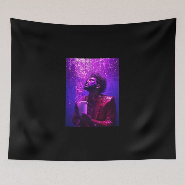Item preview, The Weeknd Purple Chemical Splash Art designed and sold by WockWave.