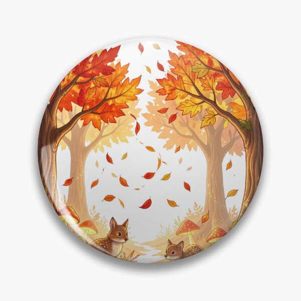 Item preview, Enchanted Autumn Forest designed and sold by catcurio.