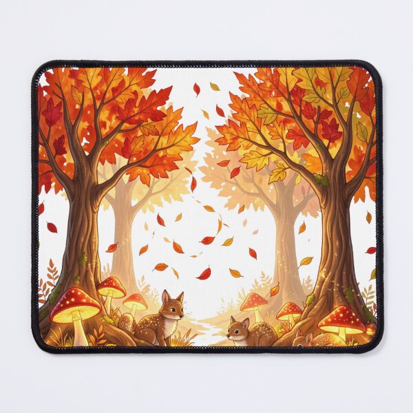 Item preview, Enchanted Autumn Forest designed and sold by catcurio.