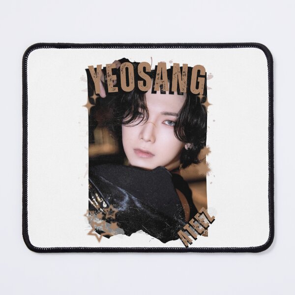 Item preview, Ateez Yeosang Kpop Boy Group Korean Pop Collage Design designed and sold by AJUNICE STUDIO.