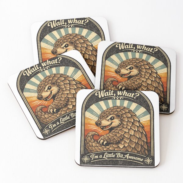Item preview, Awesome Pangolin Vintage Quote designed and sold by Jessicapythe44.