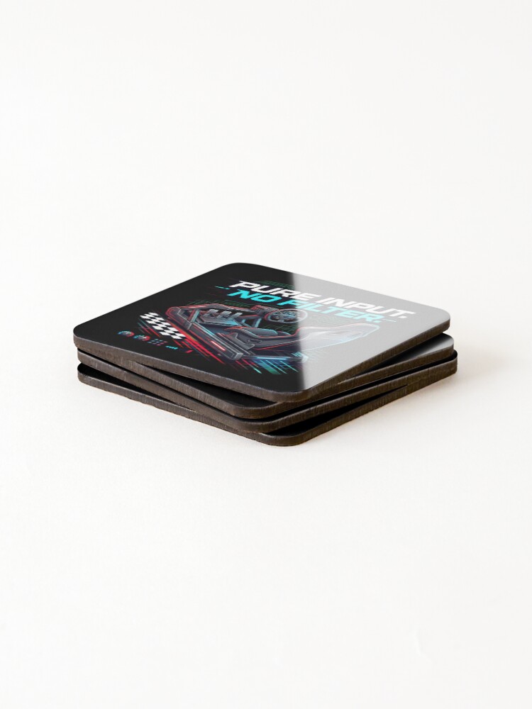 Thumbnail 4 of 5, Coasters (Set of 4), Sim Racing Evolution Design designed and sold by enzoade.