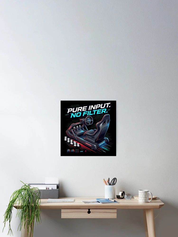 Thumbnail 2 of 3, Poster, Sim Racing Evolution Design designed and sold by enzoade.