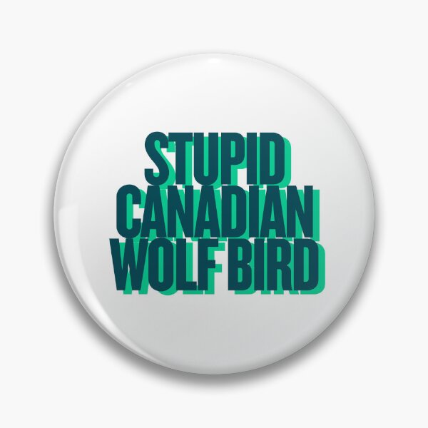 Item preview, Stupid Canadian Wolf Bird - Heated Rivalry designed and sold by birminghamkat.