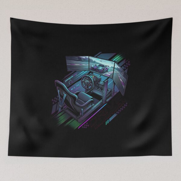 Item preview, Sim Racing Focus Graphic designed and sold by enzoade.
