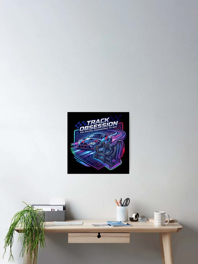 Thumbnail 2 of 3, Poster, Sim Racing Precision Design designed and sold by enzoade.