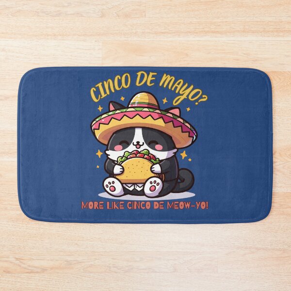 Artikelvorschau, Cinco De Mayo Eher wie Cinco De Meow entworfen und verkauft von BhadzCheetah.