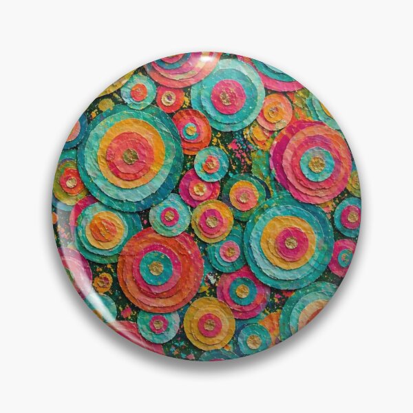 Item preview, green circles  designed and sold by Christina Lumenara.