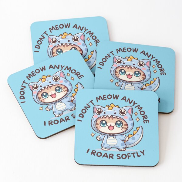 Item preview, I Don't Meow Anymore I Roar Softly designed and sold by BhadzCheetah.