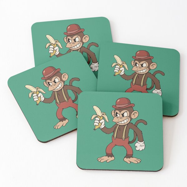 Item preview, Vintage cartoon monkey with banana pistol designed and sold by Washout-Wear.