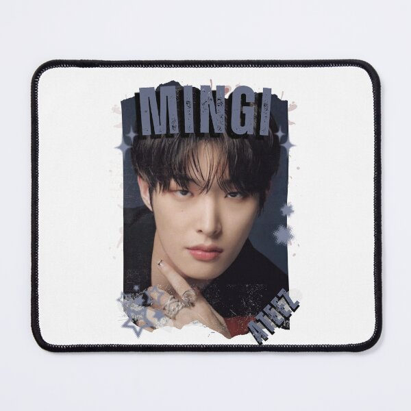 Item preview, Ateez Mingi Kpop Boy Group Korean Pop Collage Design designed and sold by AJUNICE STUDIO.
