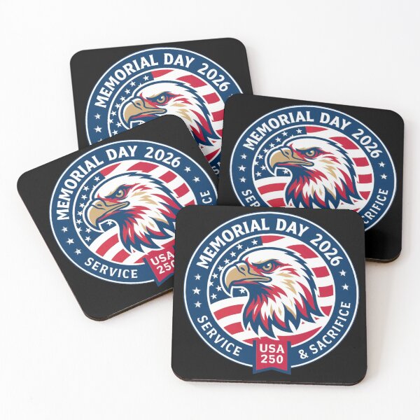 Item preview, USA Memorial Day 2026 Service & Sacrifice USA 250 designed and sold by Thread&Fable.